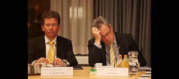 Hans vd H en Hans B